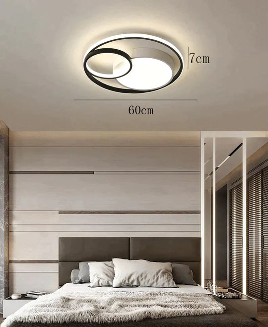 Ceiling Lamp Led Bedroom Simple Light Luxury Creative Warm Romantic Master