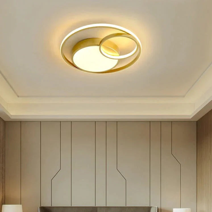 Ceiling Lamp LED Bedroom Lamp Simple Light Luxury Creative Warm Romantic Master Bedroom Lamp