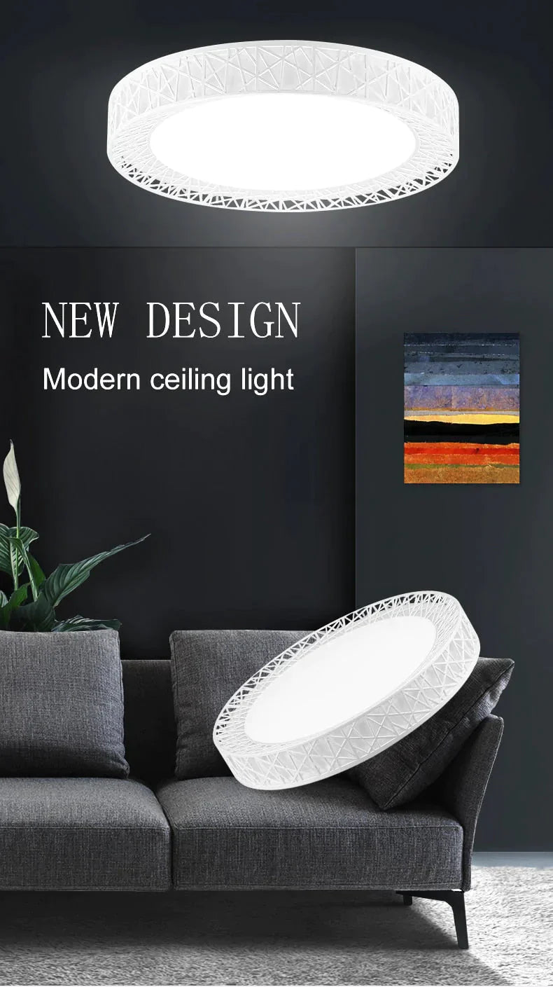 Ceiling Lights LED ceiling Light Surface Mounted Lamp 16W 30W 50W 70W Changeable Panel Lamps For Home Kitchen Lighting