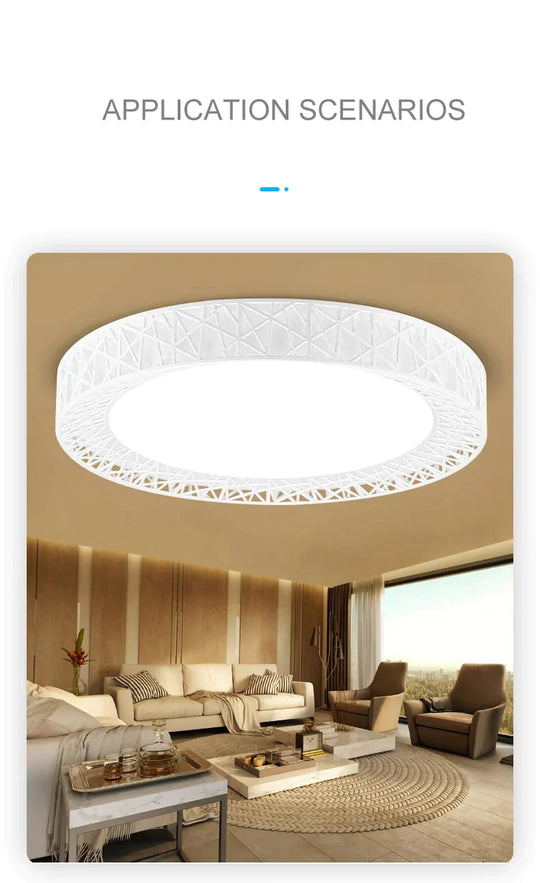 Ceiling Lights LED ceiling Light Surface Mounted Lamp 16W 30W 50W 70W Changeable Panel Lamps For Home Kitchen Lighting