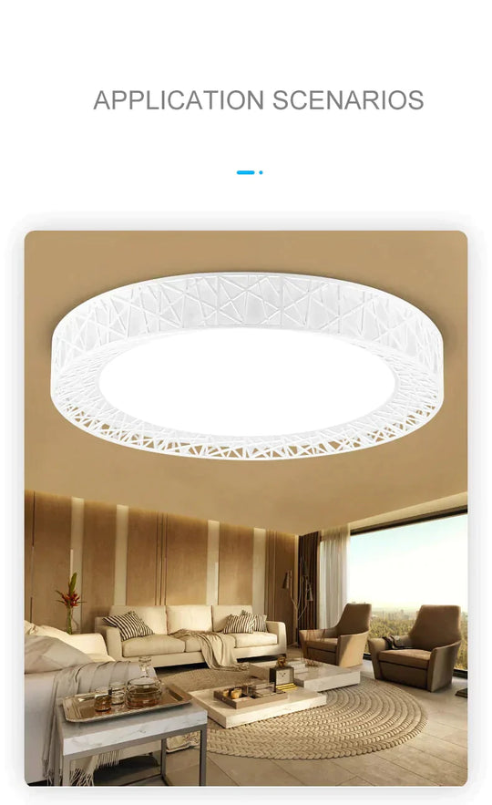 Ceiling Lights Led Ceiling Light Surface Mounted Lamp 16W 30W 50W 70W Changeable Panel Lamps For