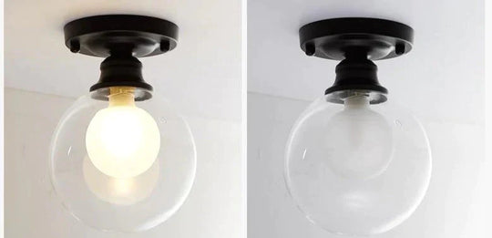 Chana - Modern Minimalist Glass Bulb Lamp Ceiling Lamp