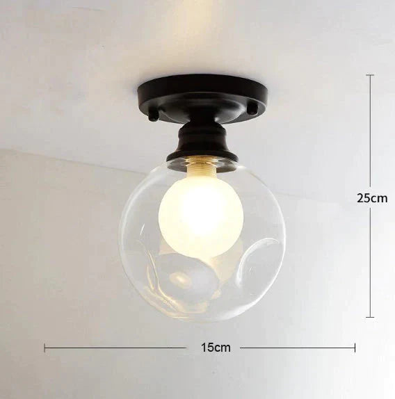 Chana - Modern Minimalist Glass Bulb Lamp Ceiling Lamp