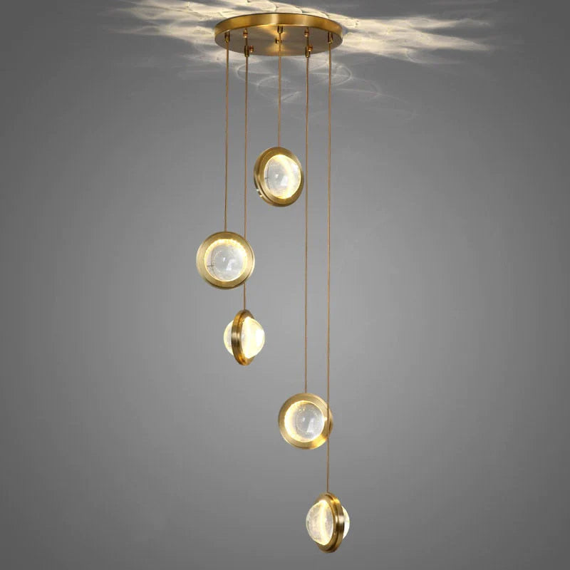 Clara - LED Crystal Glass Ball Pendant Lights for Indoor Lighting