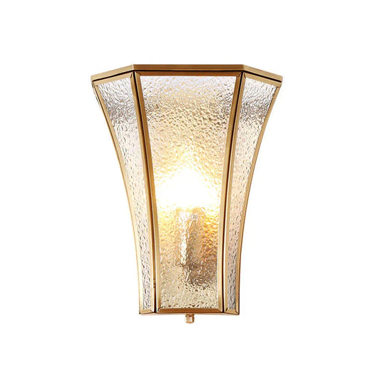 Creative Country Style Bedside Lamp Corridor Aisle Copper Wall Lamp