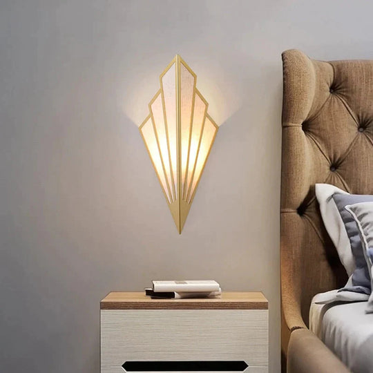 Diamond Shape Modern Wall Light Wall Sconce for Bedroom Dining Room