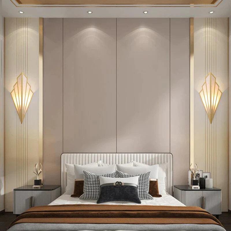 Diamond Shape Modern Wall Light Wall Sconce for Bedroom Dining Room