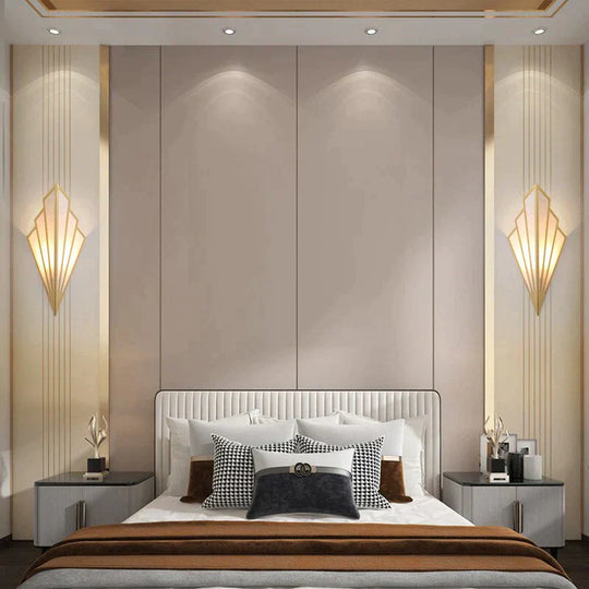 Diamond Shape Modern Wall Light Sconce For Bedroom Dining Room