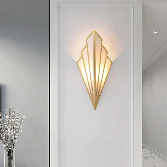 Diamond Shape Modern Wall Light Sconce For Bedroom Dining Room