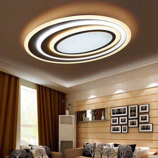 Dimming+Remote Control Modern Led Ceiling Lights For Living Room Bedroom 3 Color Temperature New Design Ceiling Lamp Fixtures