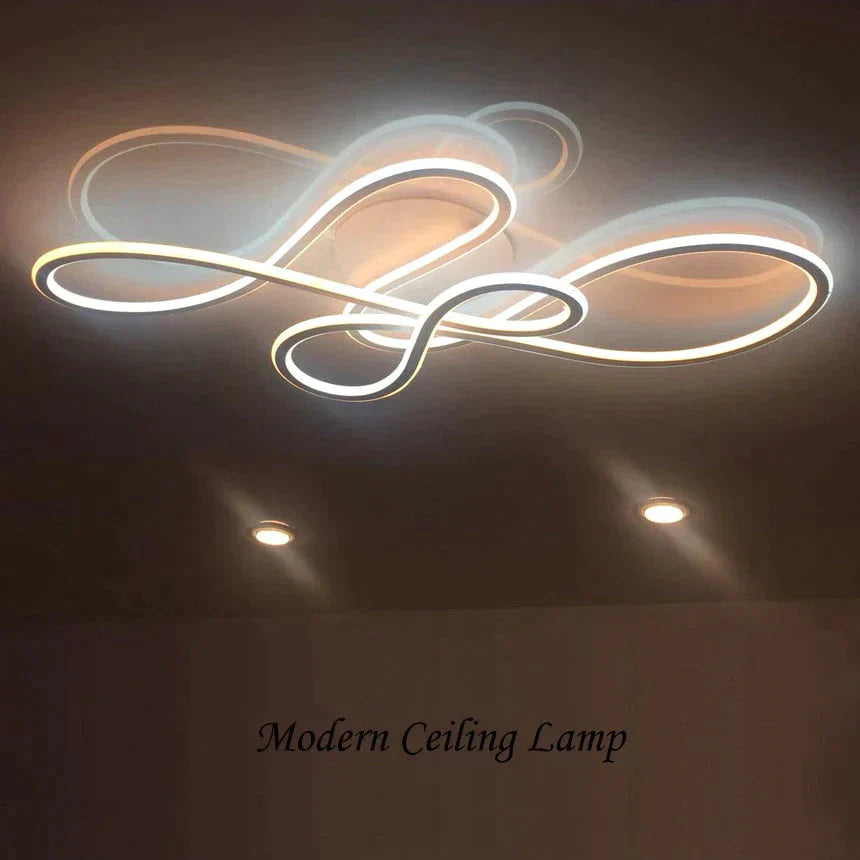 Double Glow Modern Led Ceiling Lights For Living Room Bedroom Lamparas De Techo Dimming Lamp