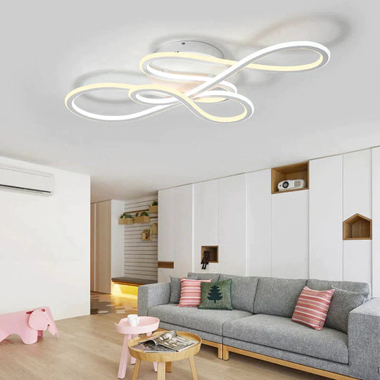 Double Glow Modern Led Ceiling Lights For Living Room Bedroom Lamparas De Techo Dimming Ceiling Lights Lamp Fixtures