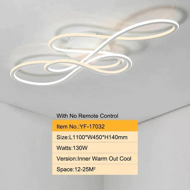 Double Glow Modern Led Ceiling Lights For Living Room Bedroom Lamparas De Techo Dimming Ceiling Lights Lamp Fixtures