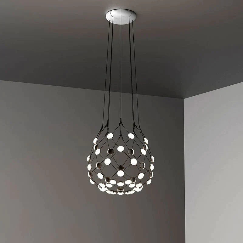 Ella - Postmodern Led Pendant Light For Villa Living Room Stairs Suspension