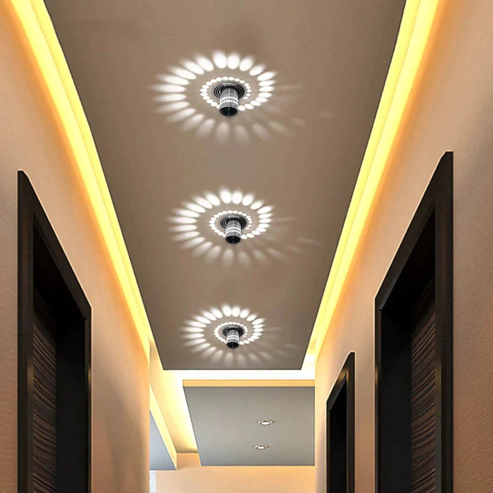 Erin- Creative LED Ceiling Lights 3W Modern Led Ceiling Lamps Colorful  Wall Sconce Living Room Surface Mounted Led Ceiling Lighting