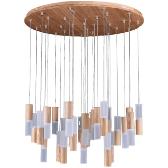 Fiela - Modern Wood Chandelier