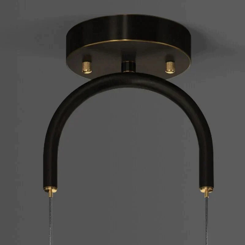 Illumia -  Crystal Chandelier Gold Black