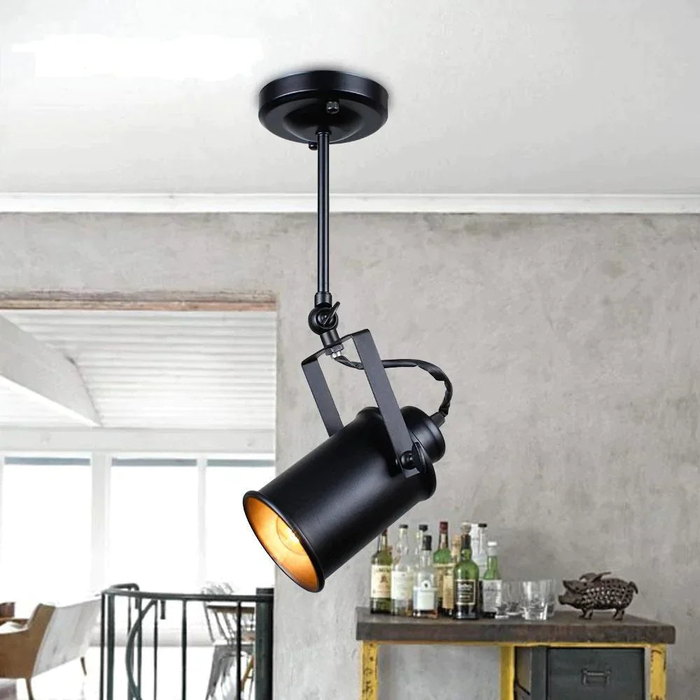 Industrial Pendant Light Vintage Loft Pendant Light Spotlights American Pendant Lamp LED Lamp Restaurant Cafe Bar Decoration