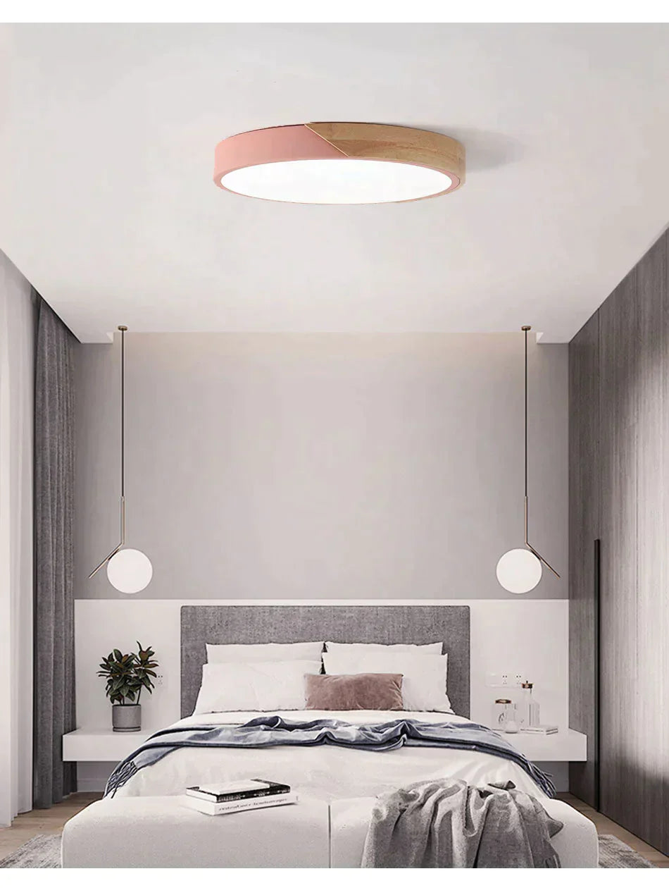 Jaiden -Modern Led Ceiling Light Surface Mount Flush Lamp Indoor Lighting Fixture Living Room