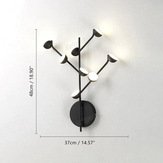 Josephine - Hanging Lamp Nordic Tree Branch Iron Art Light