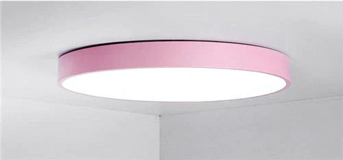 Kaley - Super Slim Led Surface Mount Light With Remote Control Ceiling