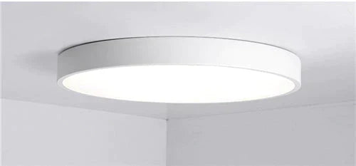 Kaley - Super Slim Led Surface Mount Light With Remote Control White / Dia23 X H5Cm Warm Ceiling