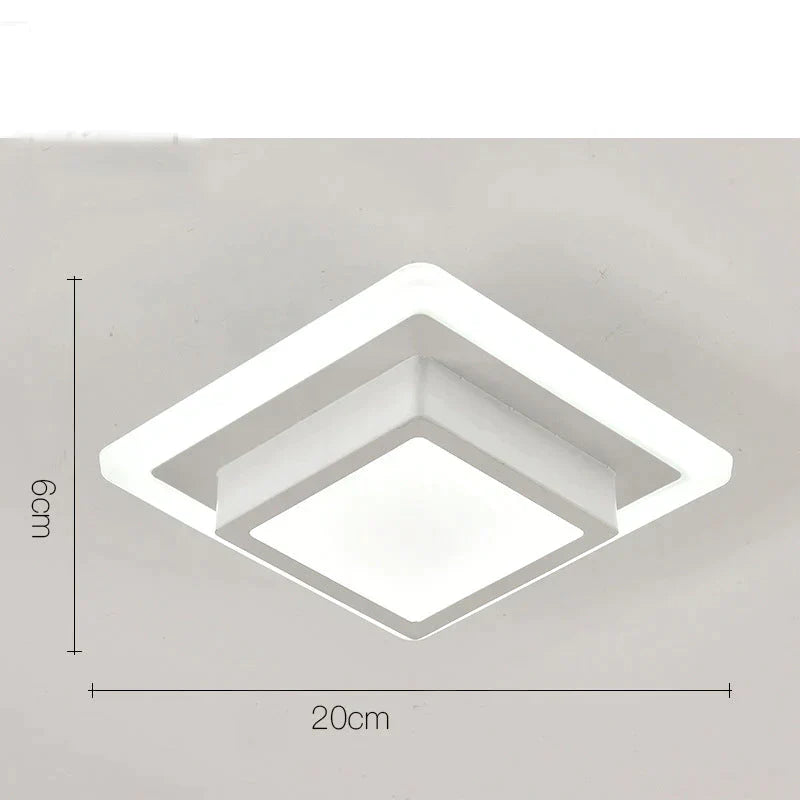 Kathleen - Acrylic Modern Led Ceiling Lights For Corridor Entrance Of Home Lamp Plafonnier Luminaria