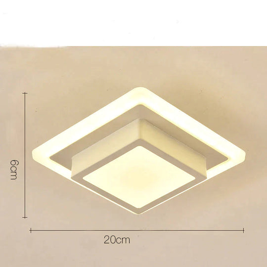 Kathleen - Acrylic Modern Led Ceiling Lights For Corridor Entrance Of Home Lamp Plafonnier Luminaria