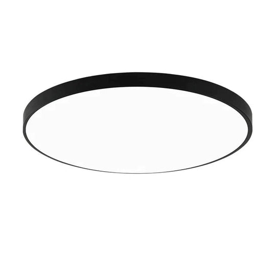 Lauren- Led Ceiling Light Acryl Alloy Modern Lamp Living Room Lighting Round & Square 3Cm Super Thin