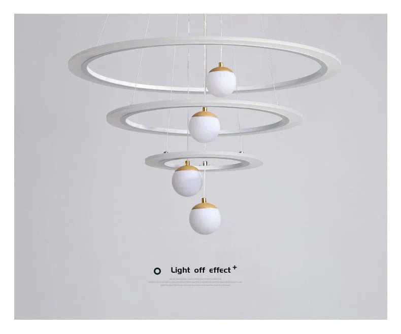 Laya - Minimalist Led Ring Pendant Light