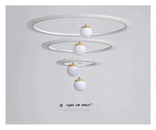 Laya - Minimalist Led Ring Pendant Light