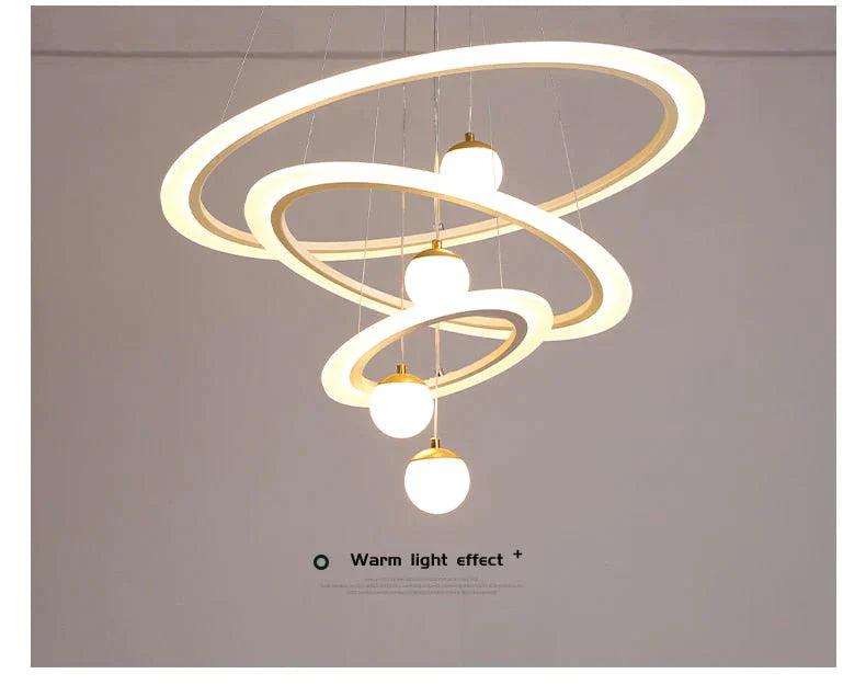 Laya - Minimalist Led Ring Pendant Light