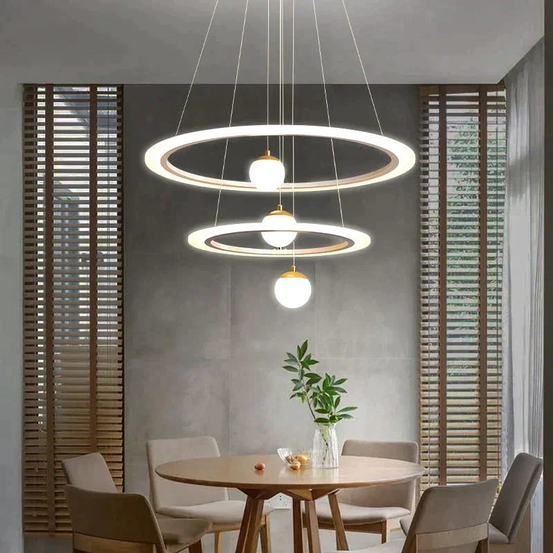 Laya - Minimalist Led Ring Pendant Light