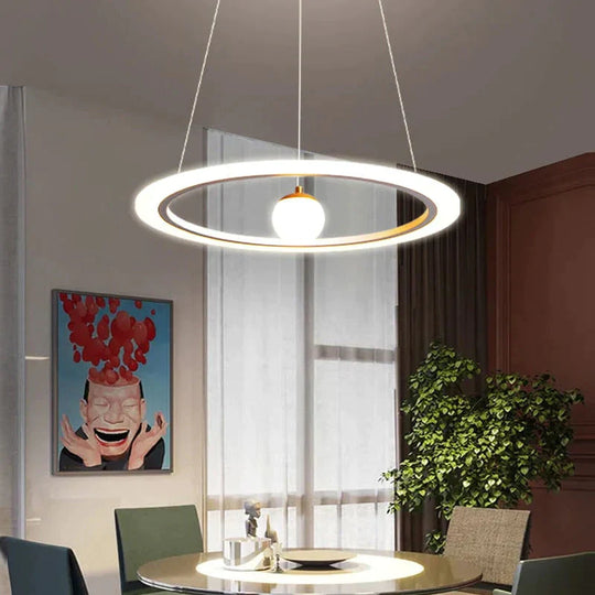 Laya - Minimalist Led Ring Pendant Light