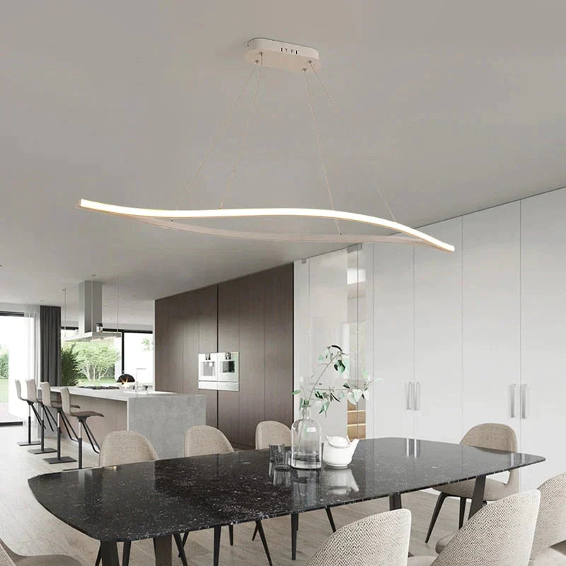 Leaf Shape Matte Black Hanging Pendant Lights For Dining Room Kitchen Room Home Deco White Finish Pendant Lamp Fixture