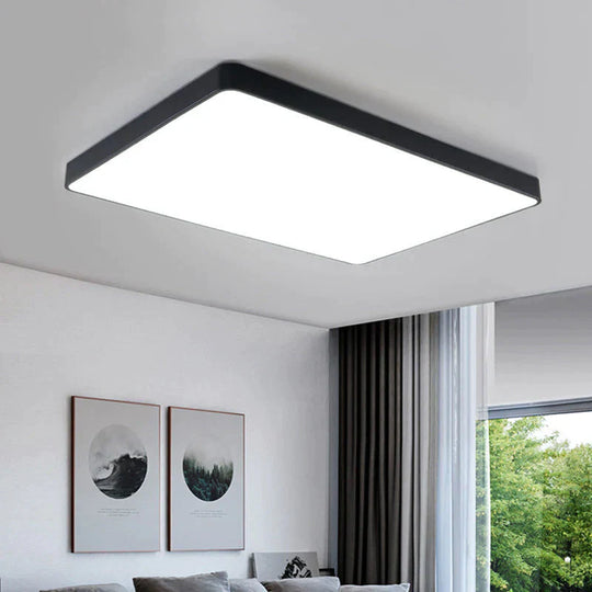 LED Ceiling Light Modern Panel Lamp Lighting Fixture Surface Mount Flush Remote Control