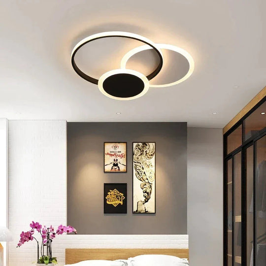 LED Ceiling Lights Living Room Bedroom Round Square Design Lighting Fixtures Dimmable Modern Dome Lamps Dero Lamparas De Techo