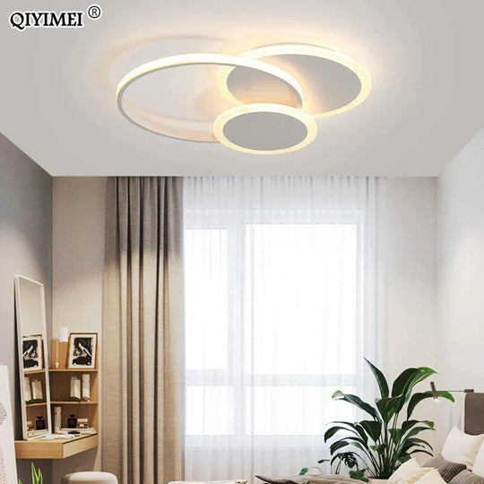 LED Ceiling Lights Living Room Bedroom Round Square Design Lighting Fixtures Dimmable Modern Dome Lamps Dero Lamparas De Techo