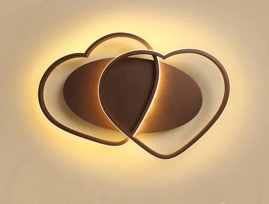 Led Chandelier Ceiling Lamp Modern Lighting Plafondlamp Heart-shaped Light For Living Room Kidsroom Restaurant Bathroom