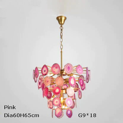 Led G9 Postmodern Iron Agate Designer LED Lamp LED Light.Pendant Lights.Pendant Lamp.Pendant light For Dinning Room Foyer Store