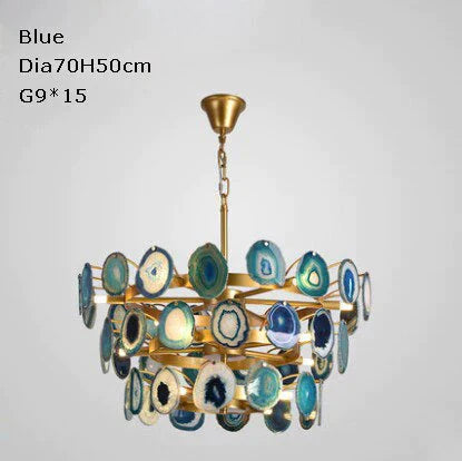 Led G9 Postmodern Iron Agate Designer LED Lamp LED Light.Pendant Lights.Pendant Lamp.Pendant light For Dinning Room Foyer Store