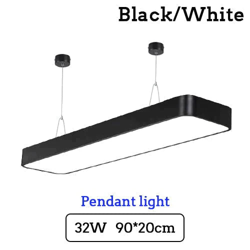 Led Modern Ceiling Light Lam Surface Mount Flush Panel Rectangle Lighting