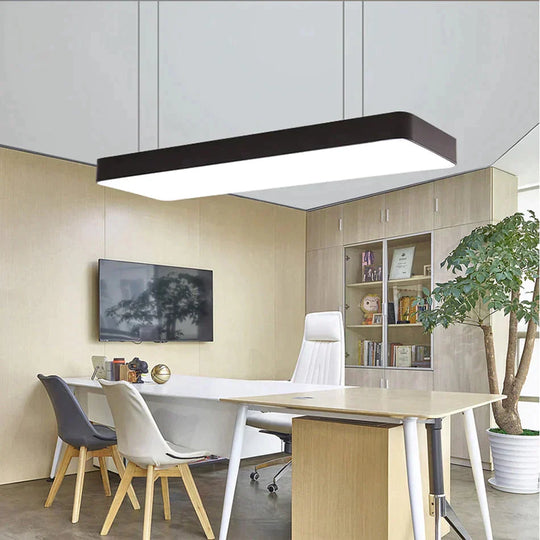 Led Modern Ceiling Light Lam Surface Mount Flush Panel Rectangle Lighting