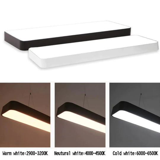 LED Modern Ceiling Light Lam Surface Mount Flush Panel Rectangle Lighting for home and Commercial Use