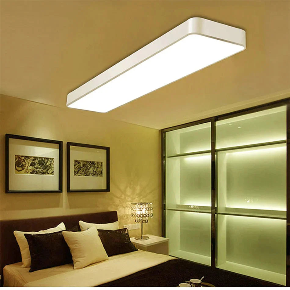 LED Modern Ceiling Light Lam Surface Mount Flush Panel Rectangle Lighting for home and Commercial Use