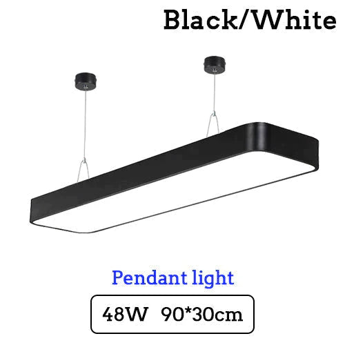 Led Modern Ceiling Light Lam Surface Mount Flush Panel Rectangle Lighting