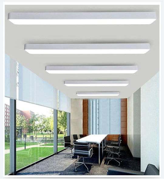 LED Modern Ceiling Light Lam Surface Mount Flush Panel Rectangle Lighting for home and Commercial Use