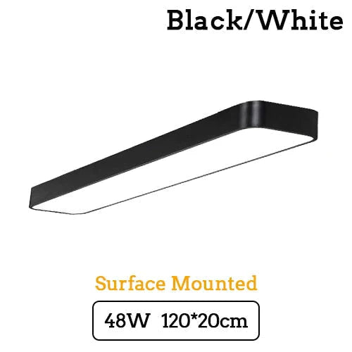 LED Modern Ceiling Light Lam Surface Mount Flush Panel Rectangle Lighting for home and Commercial Use