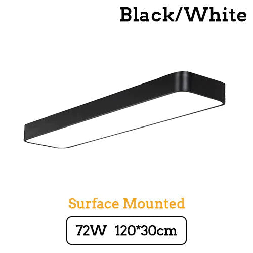 LED Modern Ceiling Light Lam Surface Mount Flush Panel Rectangle Lighting for home and Commercial Use