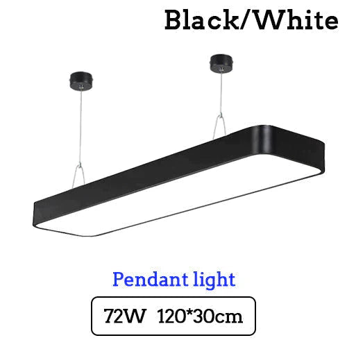 Led Modern Ceiling Light Lam Surface Mount Flush Panel Rectangle Lighting